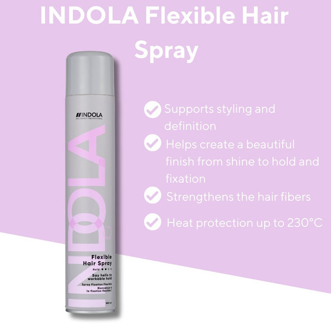 Indola Finish Flexible Haarspray - 500ml