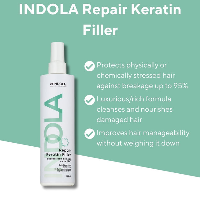 Indola Repair Keratine Filler Treatment - 300ml