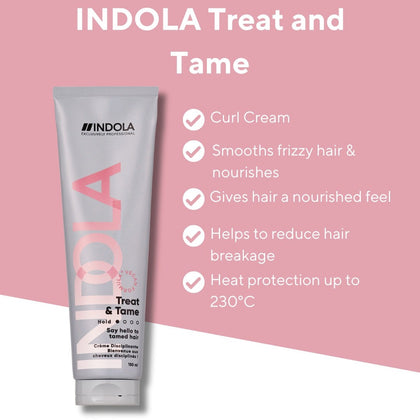 Indola Smooth Treat & Tame Curl Cream - 150ml