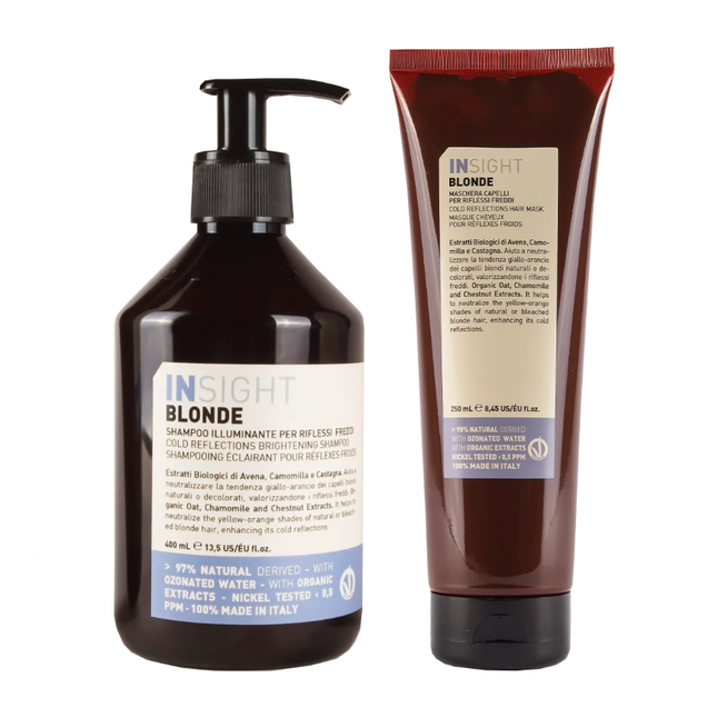Insight Blonde Cold Reflections Set - 400 + 250ml