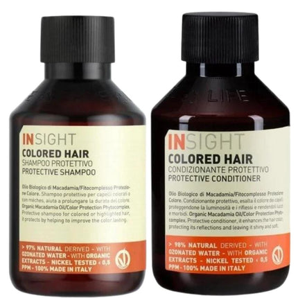 Insight Colored Hair Protective Travelsize Set - 2x100ml