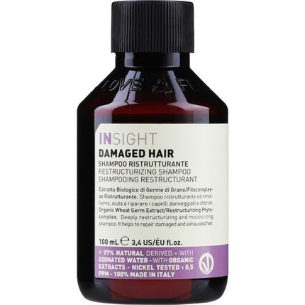 Insight Damaged Hair Restructurizing Shampoo Travelsize - 100ml