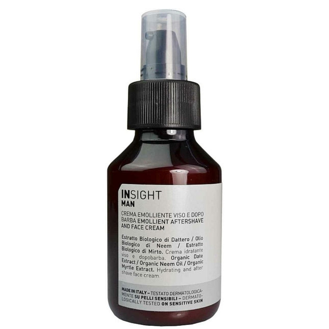 Insight Man Emollient Aftershave & Face Cream - 100ml