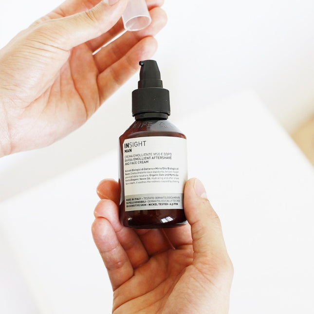 Insight Man Emollient Aftershave & Face Cream - 100ml