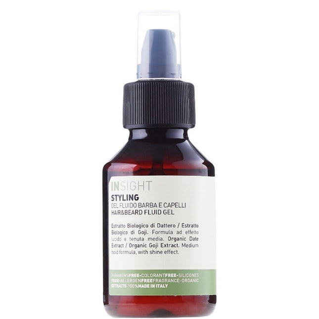 Insight Styling Hair & Beard Fluid Gel - 100ml
