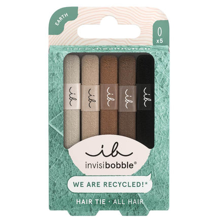 Invisibobble Hair Tie Mocha 5pc