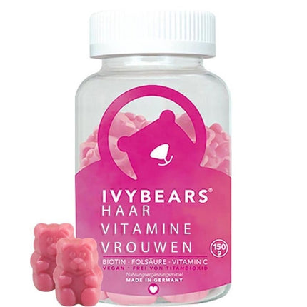 Ivybears Hair Vitamins voor Vrouwen - 60st