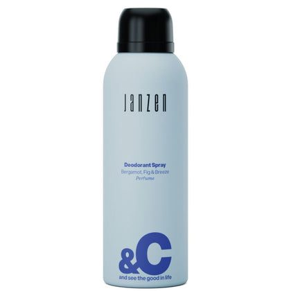 Janzen Deodorant Spray &C Bergamot, Fig & Breeze - 150ml