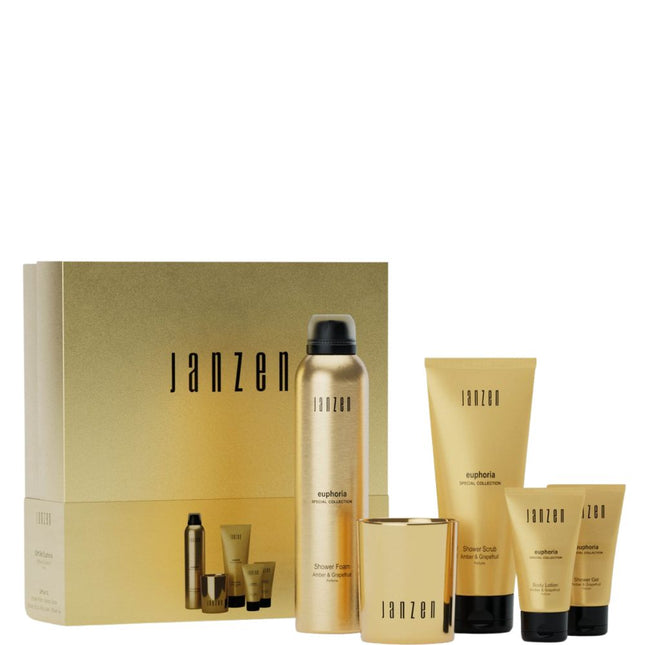 Janzen Gift Set Euphoria Home & Body M - 2x200+2x40ml+120gr