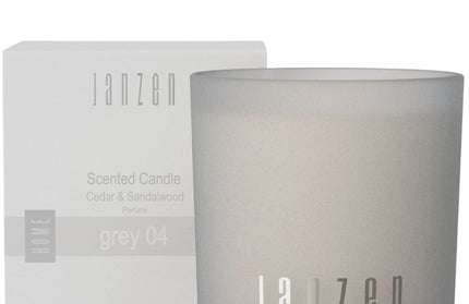Janzen Scented Candle Grey 04 - 210gr