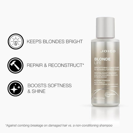 Joico Blonde Life Brightening Travel Duo - 2x50ml