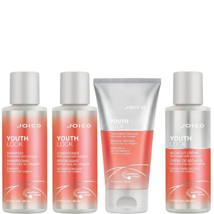 Joico YouthLock Collagen Travel Complete Set - 4x50ml