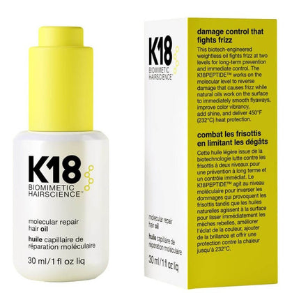 K18 Molecular Repair Hair Oil - 30ml