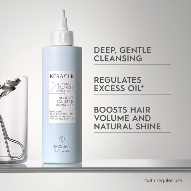 Kerasilk Exfoliating Scalp & Hair Treatment - 200ml