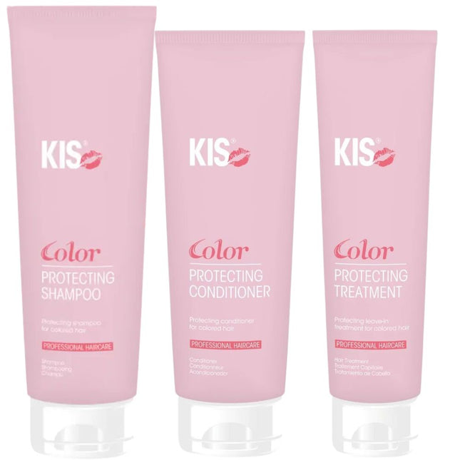 KIS Color Protecting Wash Routine Set - 300+250+150ml