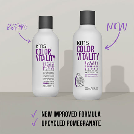 KMS Hair Color Vitality Blonde Shampoo