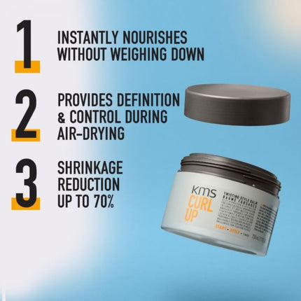 KMS Hair Curl Up Twisting Style Balm -  230ml - Sale