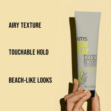 KMS Hair Hairplay Beach Style Cream - 100ml