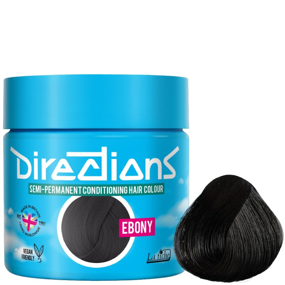 La Riche Directions Semi-Permanent Ebony Color - 100ml
