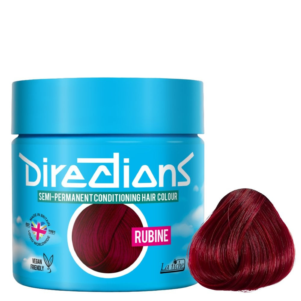 La Riche Directions Semi-Permanent Pillarbox Red + Rubine Set - 2x88ml