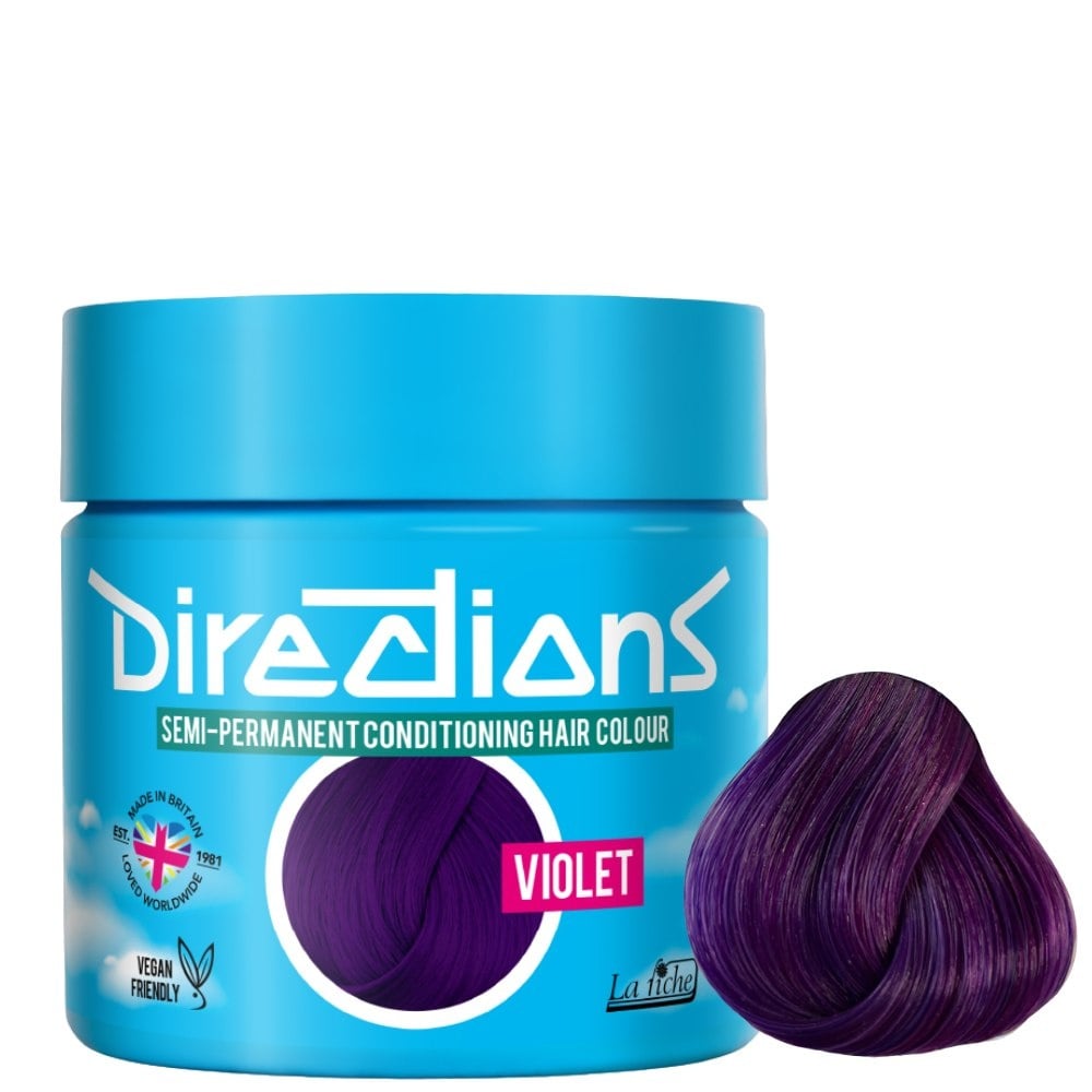 La Riche Directions Semi-Permanent Plum + Violet Set - 2x100ml