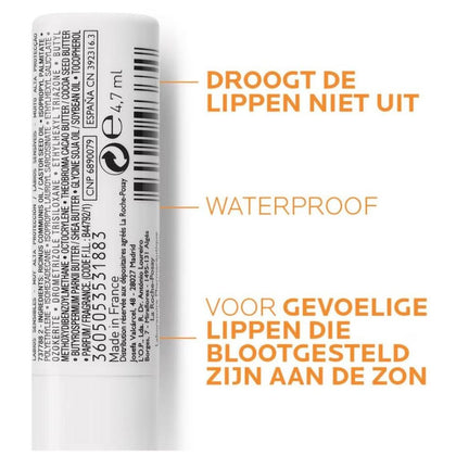 La Roche-Posay Anthelios Zonnebrand Lipstick SPF50+ - 4,7ml