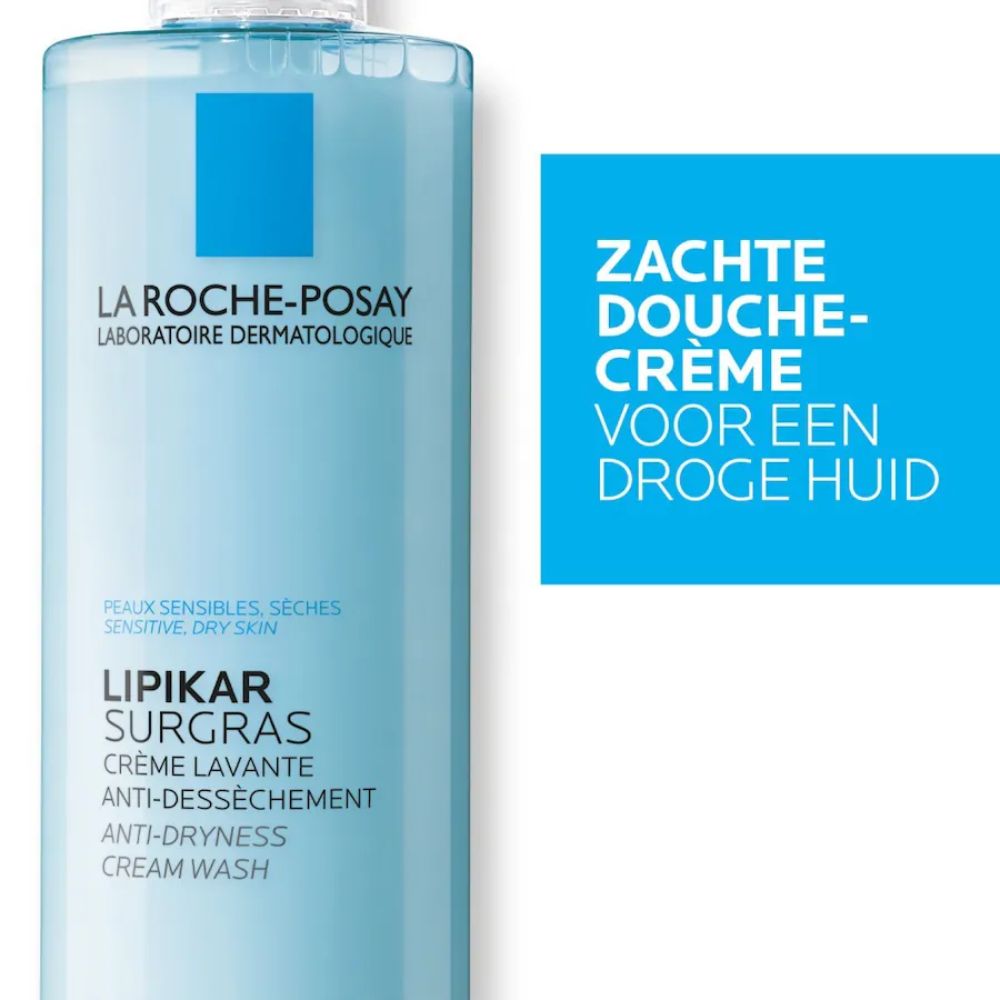 La Roche-Posay Lipikar Surgras Droge Huid Douche-Crème - 400ml