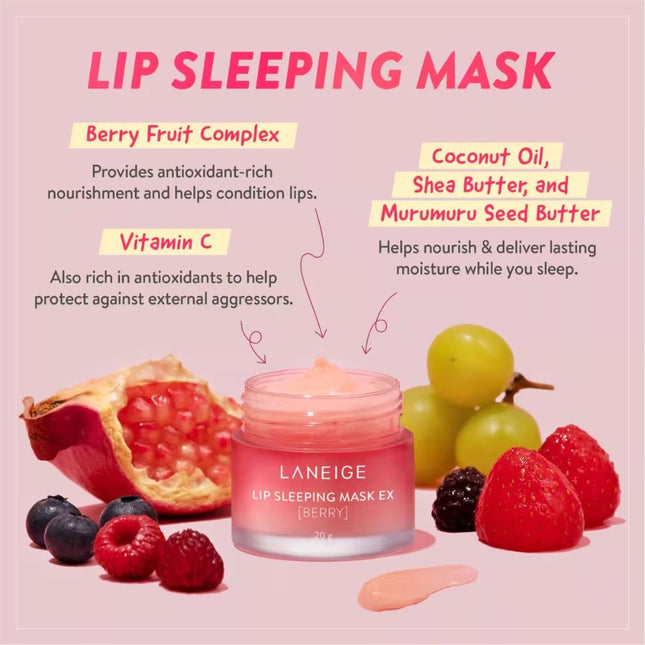 Laneige Berry Lip Sleeping Mask - 20gr