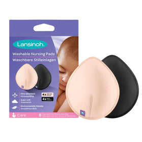 Lansinoh Wasbare Zoogcompressen - 8st