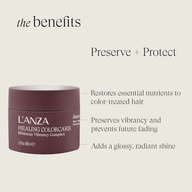 LANZA Healing ColorCare Hair Masque - 200ml