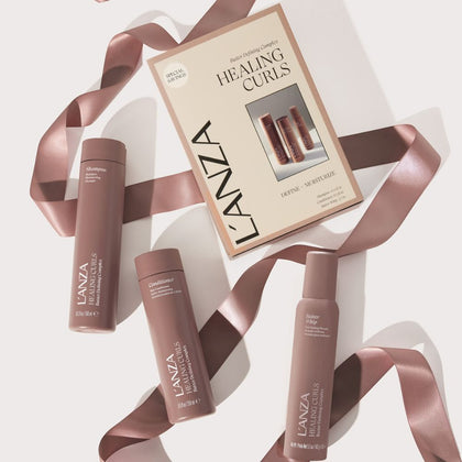 LANZA Healing Curls Giftset - 168+250+300ml