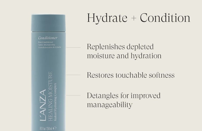 LANZA Healing Moisture Kukui Nut Conditioner - 250ml
