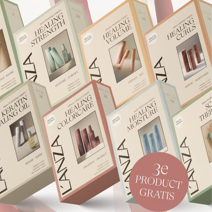 LANZA Healing Volume Giftset - 200+250+300ml