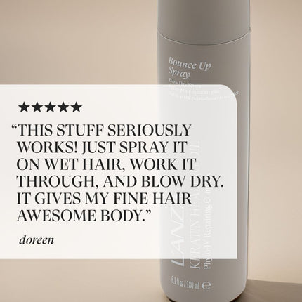 LANZA Keratin Healing Oil Bounce Up Spray - 180ml