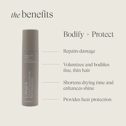 LANZA Keratin Healing Oil Bounce Up Spray - 180ml