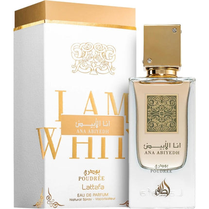 Lattafa Ana Abiyedh Poudree Eau de Parfum - 60ml