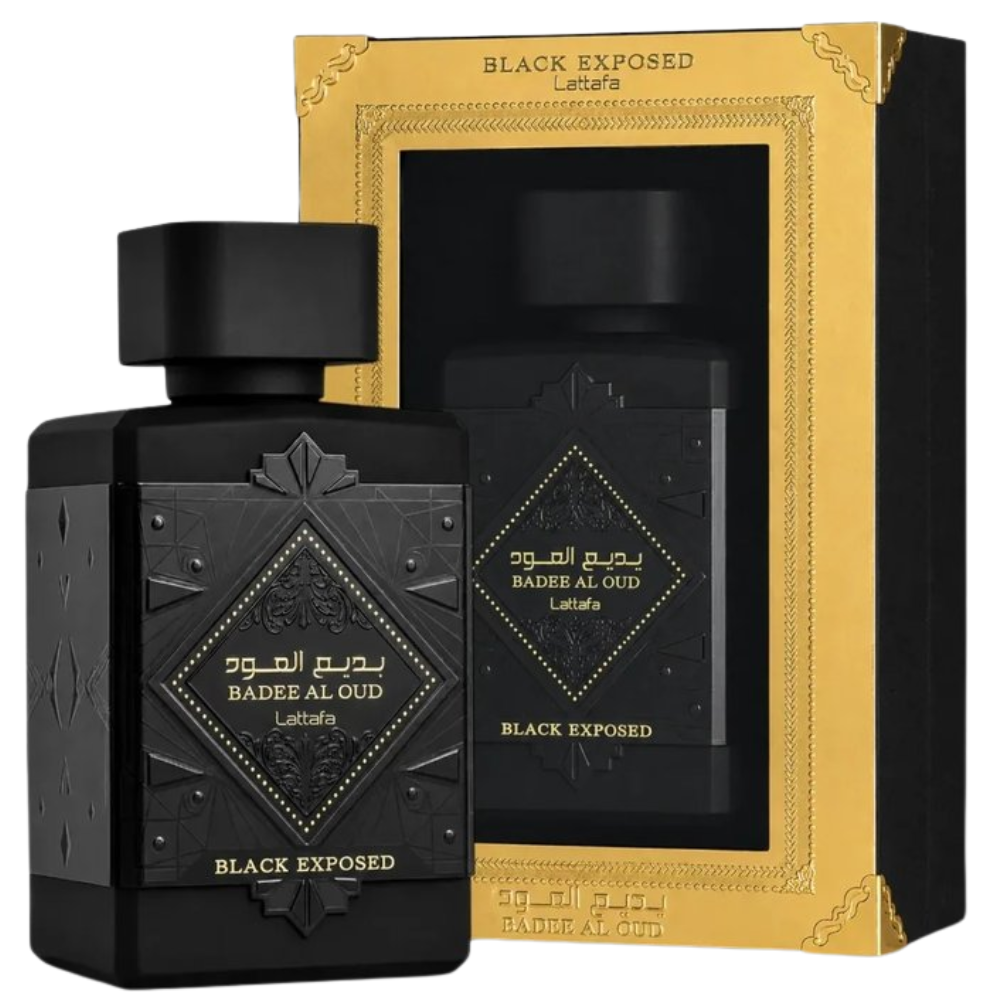 Lattafa Bade'e Al Oud Black Exposed Eau de Parfum - 100ml