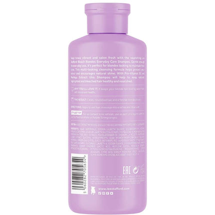 Lee Stafford Bleach Blondes Everyday Care Shampoo - 250ml