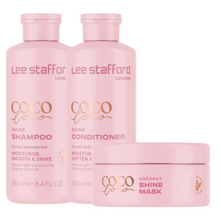 Lee Stafford CoCo LoCo Care XL Set - 250ml+250ml+200ml