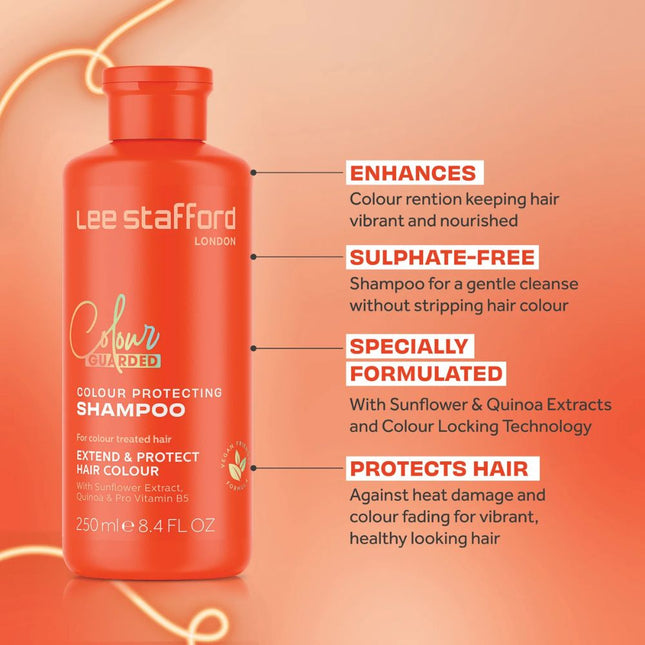 Lee Stafford Colour Guarded Color Protecting Shampoo - 250ml