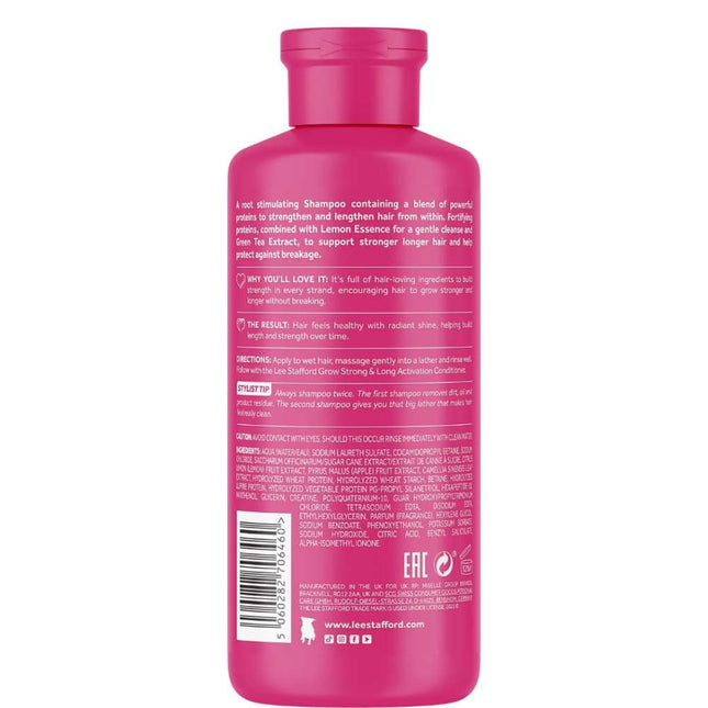 Lee Stafford Grow Long & Strong Activation Shampoo - 250ml