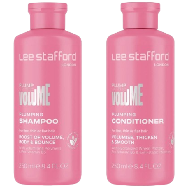 Lee Stafford Plump Up The Volume Set - 2x250ml