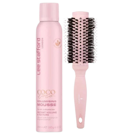 Lee Stafford Volume Blow Out Set - 200ml+Brush
