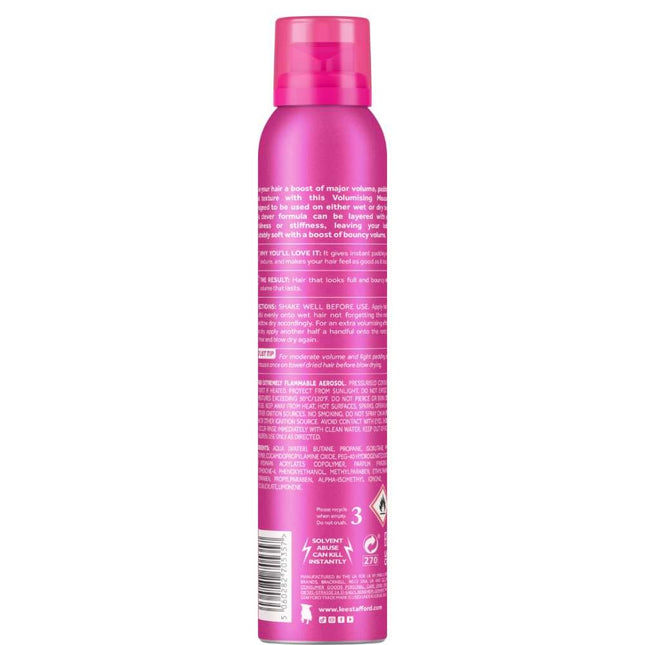 Lee Stafford Volumising Mousse - 200ml