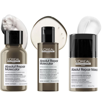 L'Oreal Absolut Repair Molecular Hair Repair Discovery Trio Set - 50+75+100ml