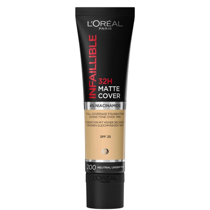 L'Oreal Paris Infaillible 32H Matte Cover Foundation - 30ml