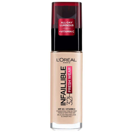 L'Oreal Paris Infaillible 32H Stay Fresh Wear Foundation - 30ml