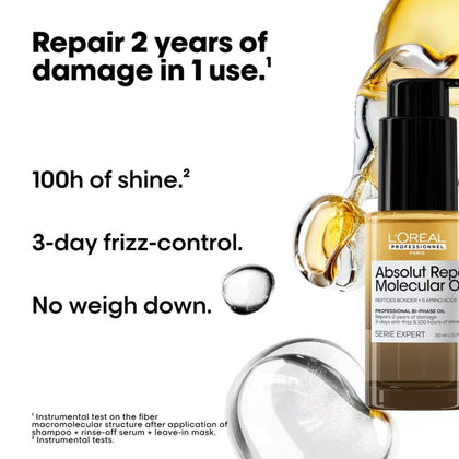 L'Oréal Professionnel Absolut Repair Molecular Bi-Phase Haarolie