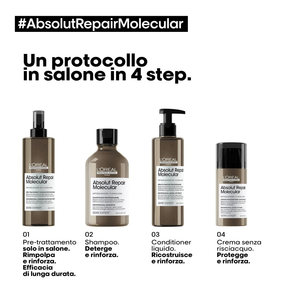 L'Oréal Professionnel Absolut Repair Molecular Concentrated Pre-Treatment - 190ml