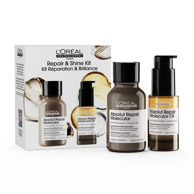 L'Oréal Professionnel Absolut Repair Molecular Repair & Shine Hair Kit  - 100+30ml